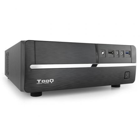 Tooq TQC-3005U3 Caja Slim Negro con Fuente 500W Tooq TQC-3005U3 Caja Slim Negro con Fuente 500W